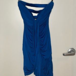 Royal blue Bebe dress